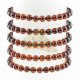 Amber bracelet for men 20,5 cm